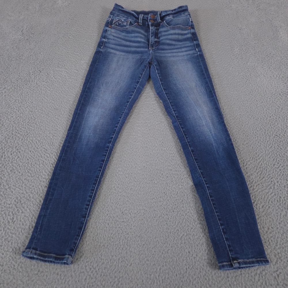 Buckle Black Jeans Womens 26 Blue Fit No. 35 Ankle Skinny‎ Stretch Denim Casual